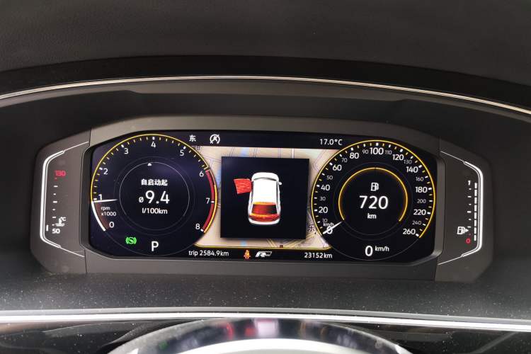 Used Volkswagen Tiguan L 2020 330TSI Automatic Two-Wheel Drive R-Line Flagship Version China VI Standard Instrument Cluster