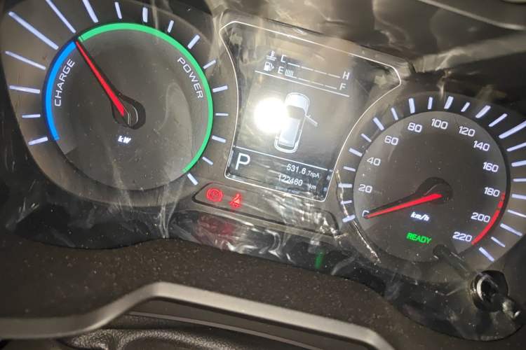 Used GAC Trumpchi GS4 New Energy 2019 1.5L PHEV Deluxe Edition Odometer Close Up