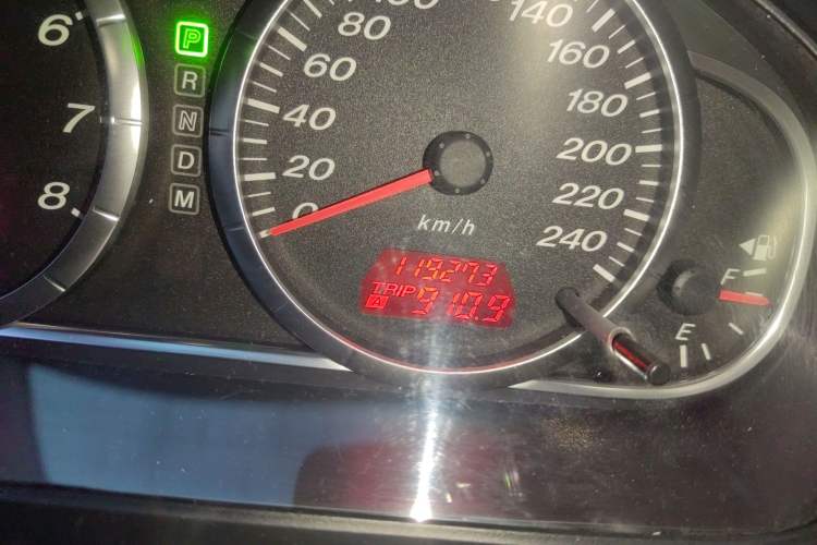 Used Mazda 6 2013 2.0L Automatic Fashion Edition Odometer Close Up