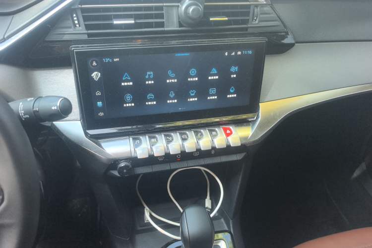 Used Peugeot 408 2024 360THP "Da Da" Model – Latou Edition Audio And AC Panel