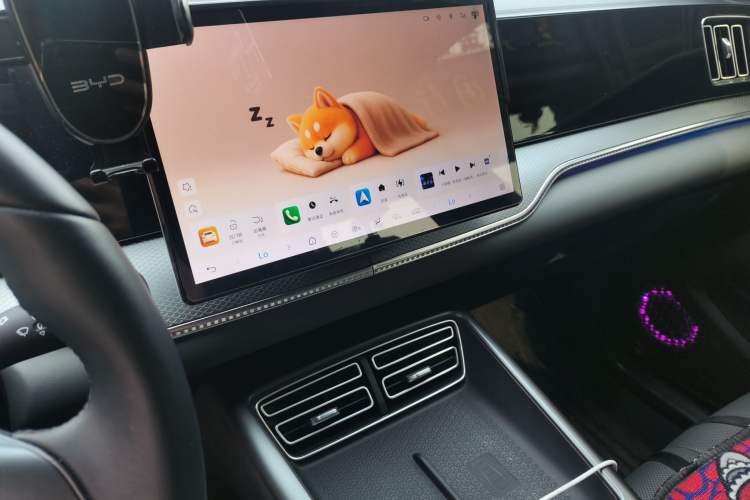 Used BYD Song Pro New Energy 2025 2nd Generation Intelligent Driving Version DM-i 75KM Leading Edition Audio And AC Panel