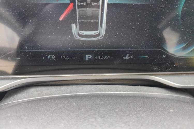 Used Roewe RX5 2021 PLUS 330TGI Automatic National Style Smart Enjoyment Edition Odometer Close Up