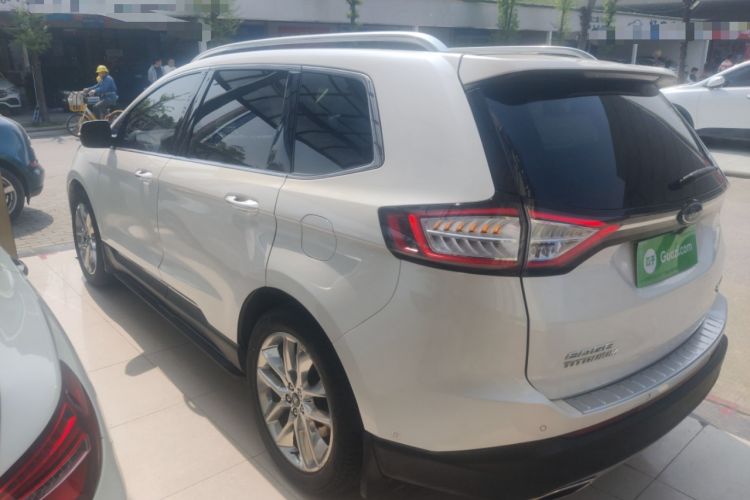 Used Ford Edge 2016 EcoBoost 245 Four-Wheel Drive Titanium 7-Seater Rear Left 45 Deg