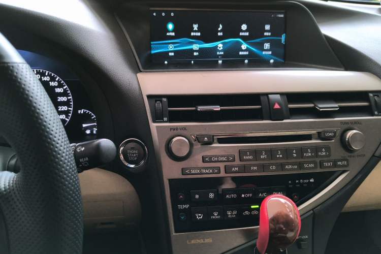 Used Lexus RX Classic 2012 270 Elegant Edition Audio And AC Panel