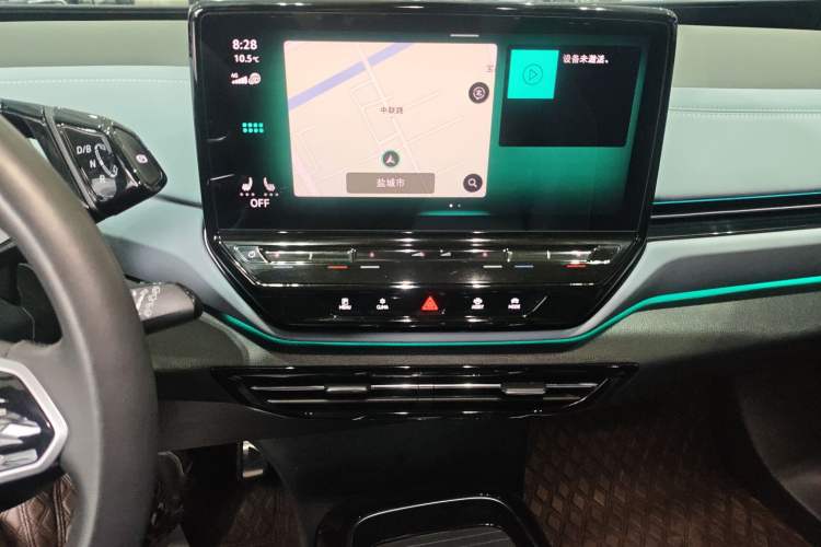 Used Volkswagen ID.4 X 2023 Ultra-Intelligent Long-Range Version Audio And AC Panel