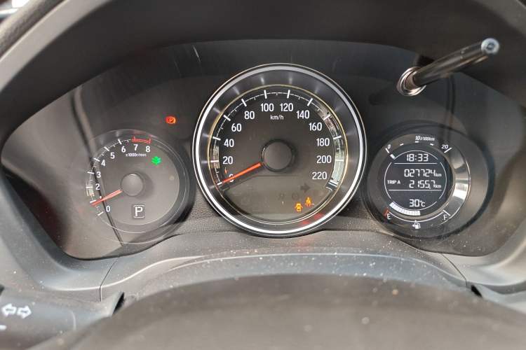 Used Honda XR-V 2017 1.5L LXi CVT Classic Edition Odometer Close Up