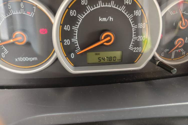 Used CHANGAN Alsvin 2012 Sedan 1.5L Manual Luxury Model Odometer Close Up