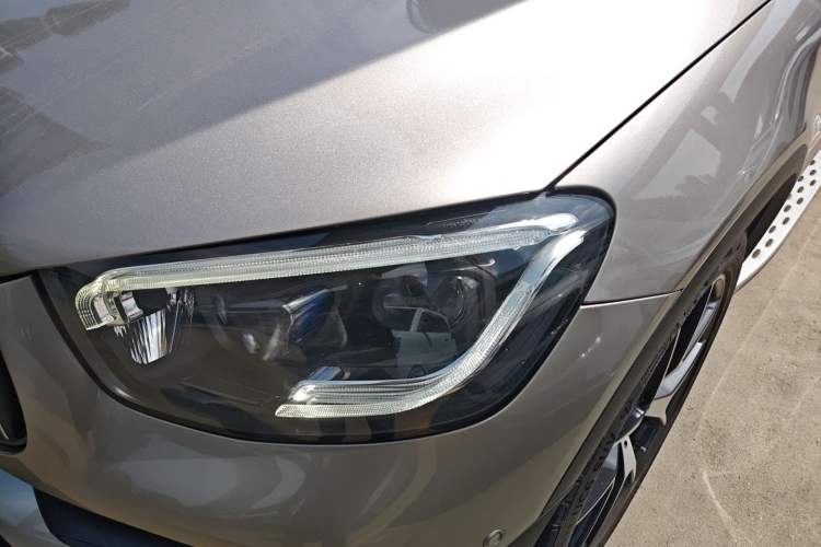 Used Mercedes-Benz GLC Coupe AMG 2020 AMG GLC 43 4MATIC Coupe SUV Left Front Headlight