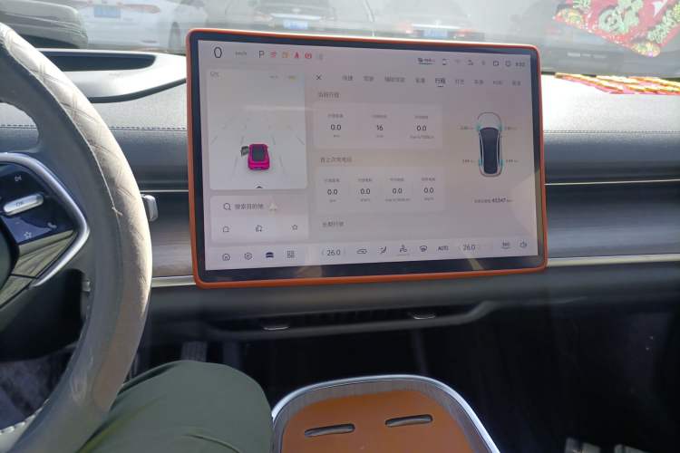 Used CHANGAN NEVO A07 2024 All-Electric "True Fragrance" Edition 710 Flagship Model Instrument Cluster