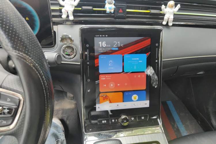 Used Roewe RX5 2021 PLUS 330TGI Automatic National Style Smart Enjoyment Edition Audio And AC Panel