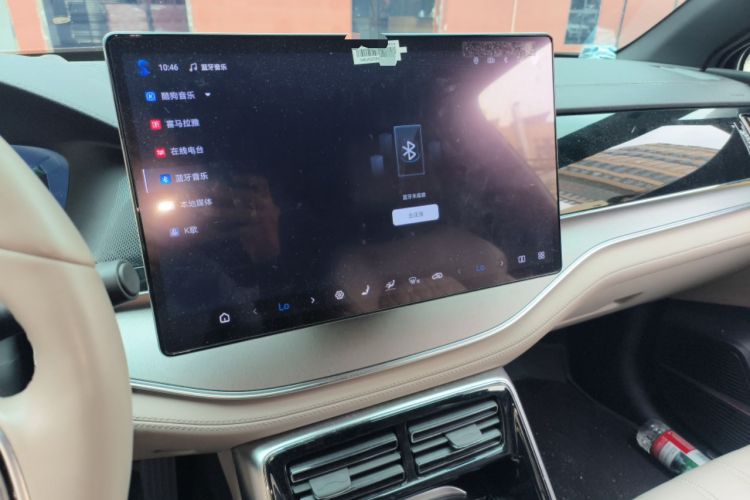 Used BYD Tang New Energy 2024 DM-i Glory Edition 200KM Flagship Model Audio And AC Panel