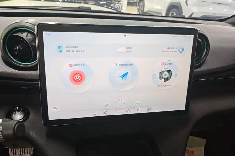 Used BYD Dolphin 2025 420km Fashion Edition Audio And AC Panel