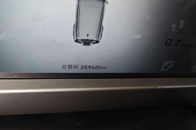 Used JETOUR Traveler 2023 2.0T All-Wheel-Drive Crosser Odometer Close Up