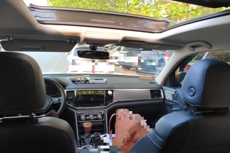 Used Volkswagen Teramont 2020 380TSI Four-Wheel Drive Luxury Version China VI Standard Headliner