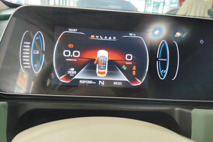 Used ORA Good Cat 2022 Morandi Edition 400km Standard Range Premium Version Lithium Iron Phosphate Instrument Cluster