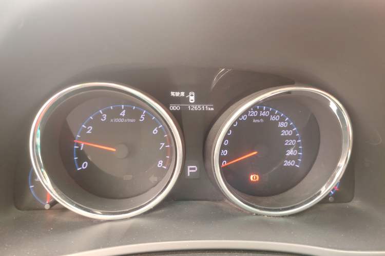 Used Toyota Reiz 2013 2.5S Elite Edition Odometer Close Up