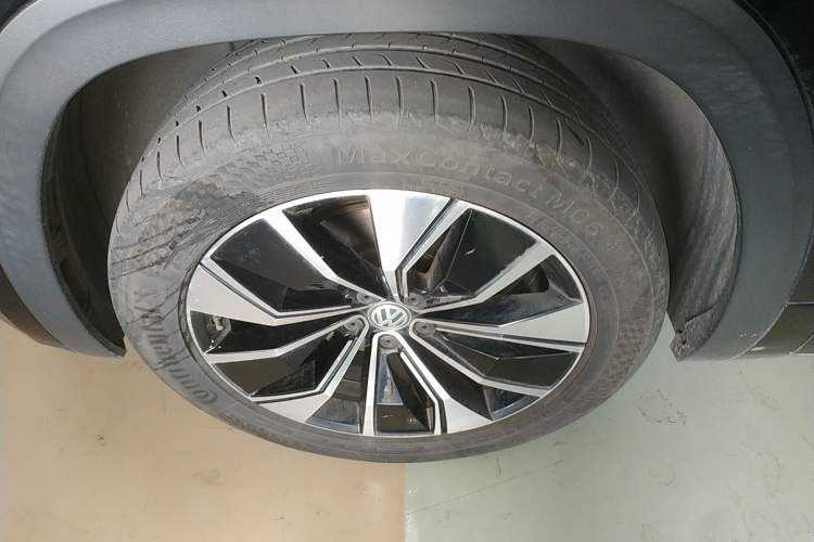 Used Volkswagen Teramont X 2019 530 V6 Four-Wheel Drive Prestige Luxury Edition Left Front Wheel Hub