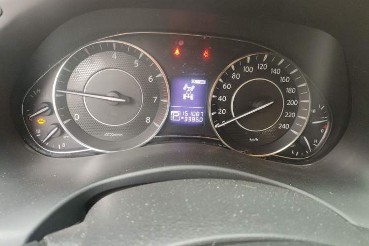 Used Nissan Patrol 2018 4.0L LinkedIn Edition Odometer Close Up