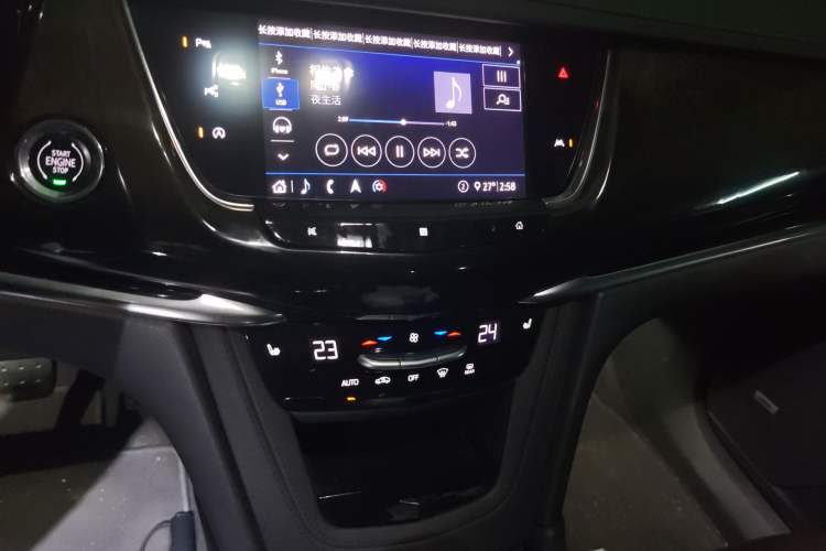 Used Cadillac XT6 2020 Revised Version 28T 7-Seater Four-Wheel Drive Luxury Edition Audio And AC Panel