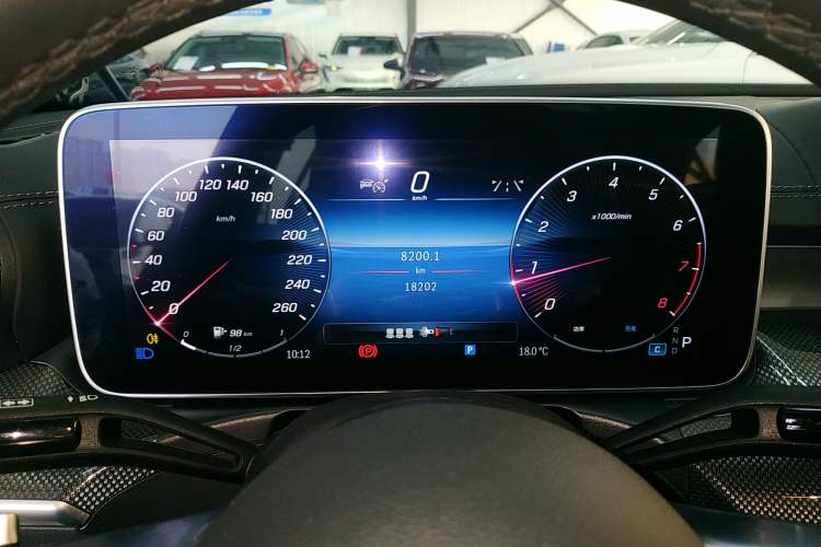 Used Mercedes-Benz C-Class 2023 Second Facelift C 260 L Starry Night Sports Edition Instrument Cluster