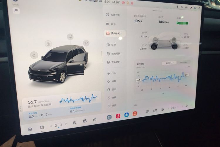 Used ONVO Luxeed L90 2025 Model—Max Six-Seater Version