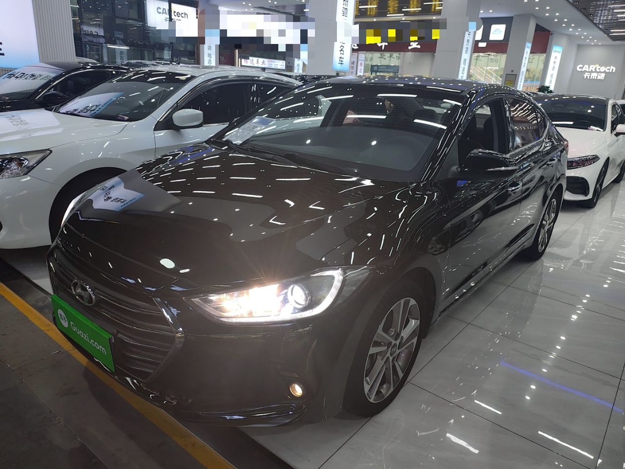 تحت مقدمة السيارة