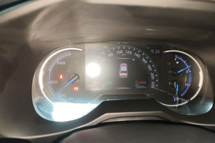 Used Toyota RAV4 2021 Revised Version Dual-Motor Hybrid 2.5L E-CVT 4x4 Elite PLUS Edition Instrument Cluster