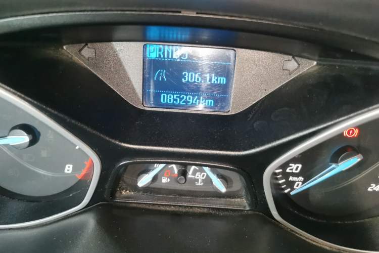 Used Ford Focus 2012 Hatchback 1.6L Automatic Comfort Model Odometer Close Up