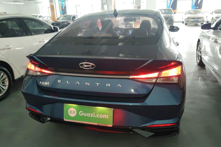 Used Hyundai Elantra 2021 1.5L CVT GLX Elite Edition Rear