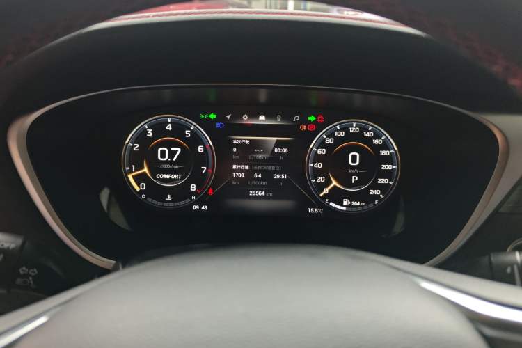 Used GAC Trumpchi GS4 PLUS 2021 390T Automatic Nebula Edition Instrument Cluster