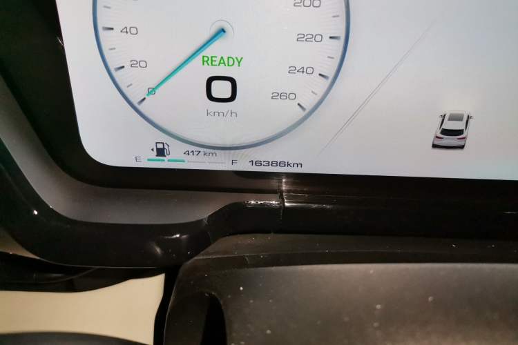 Used Haval Fierce Dragon Max 2023 1.5L Hi4 105 Four-Wheel Drive Elite Edition Odometer Close Up