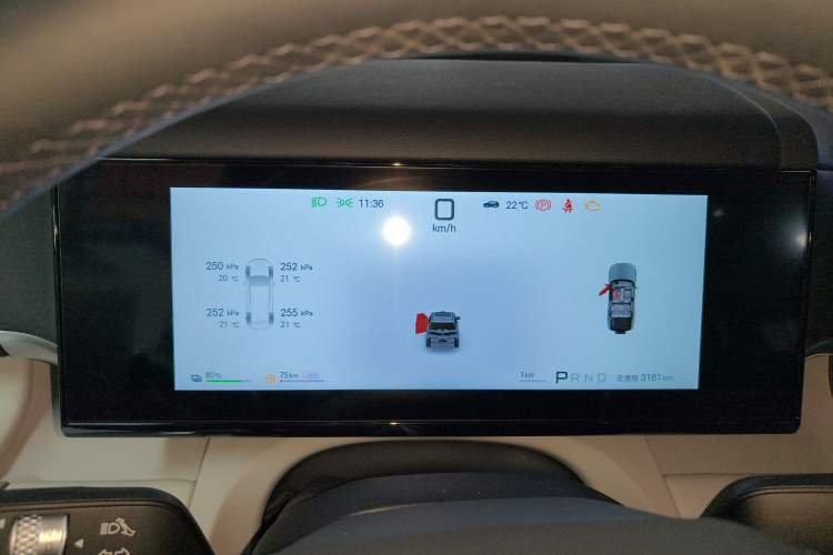 Used Formula Leopard Tai 7 2025 Model 190 km Four-Wheel Drive Ultra Edition Instrument Cluster