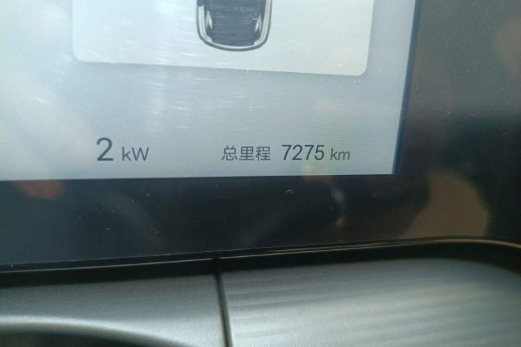 Used BYD Song L DM-i 2024 112 km Leading Edition Odometer Close Up