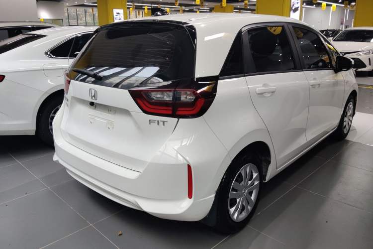 Used Honda Fit 2021 1.5L CVT Trendy Sports Edition Rear Right 45 Deg