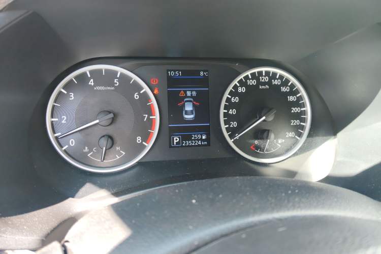 Used Nissan Sylphy 2021 1.6L XL CVT Enjoyment Edition Odometer Close Up