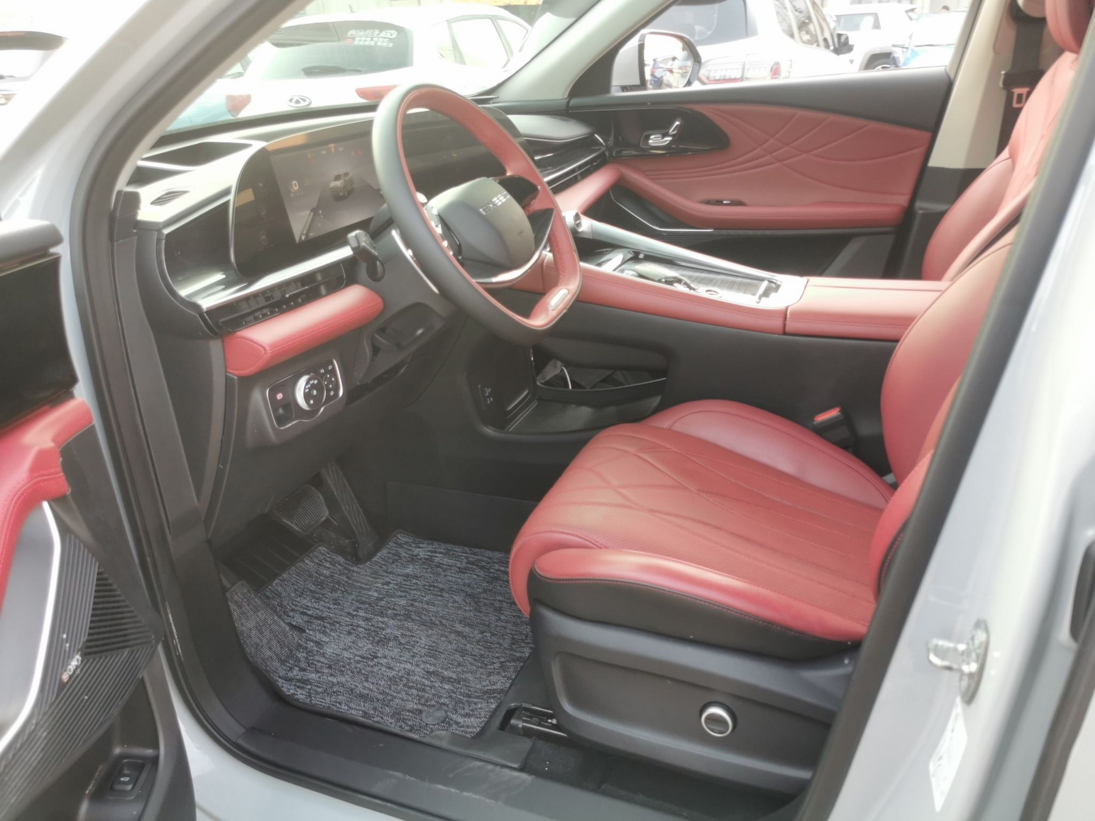 Avant de la voiture