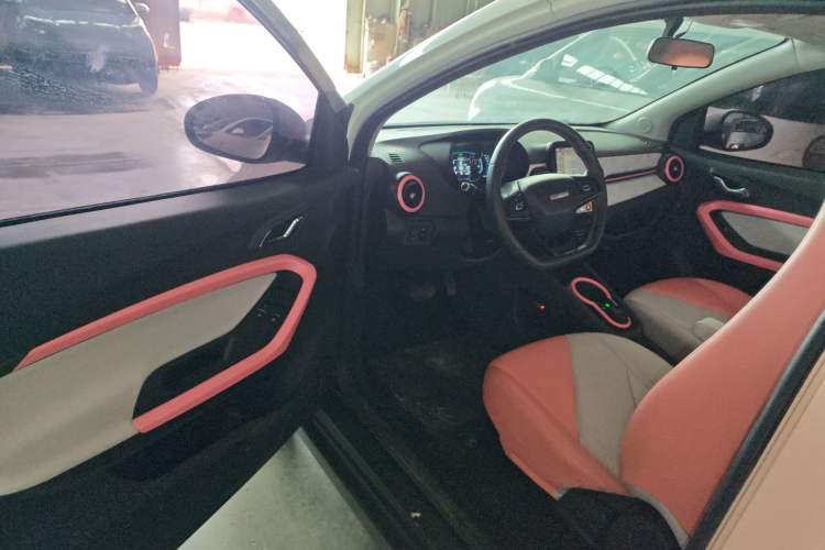 Used Chery QQ Little Ant 2022 Sweet Pink Edition Half-Sugar Version Lithium Iron Phosphate 30 kW 301 km Driver Seat