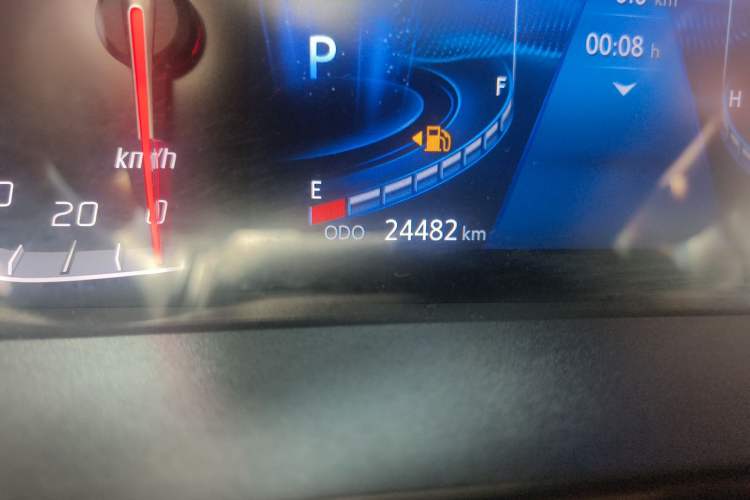 Used CHANGAN CS85 COUPE 2021 1.5T DCT Luxury Edition Odometer Close Up