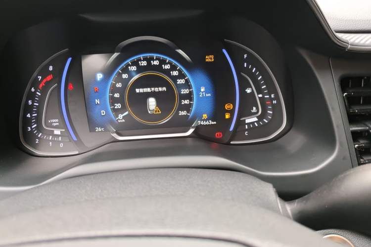 Used Hyundai Elantra (6th Generation / Lingdong) 2020 1.4T Dual-Clutch Xuan Dong · Dynamic Version Odometer Close Up