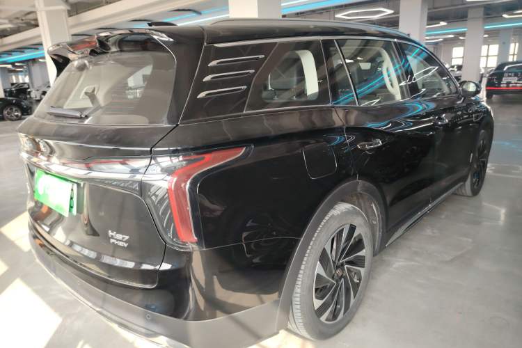 Used Hongqi HS7 PHEV 2024 2.0T PHEV Four-Wheel Drive Flagship Edition 7 Seats
