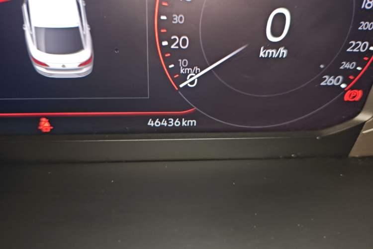 Used Volkswagen FAW-Volkswagen CC 2021 380TSI Striking Edition Odometer Close Up