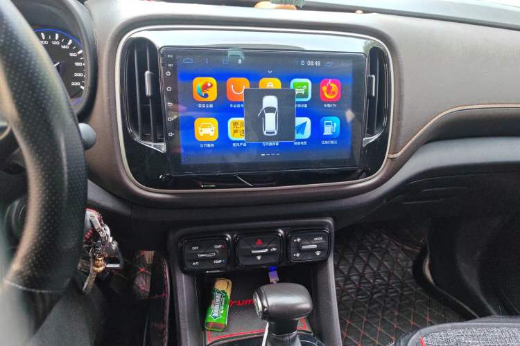 Used GAC Trumpchi GS3 2019 150N Automatic Elite Edition Audio And AC Panel