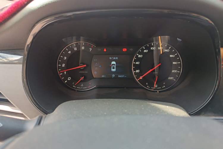 Used CHANGAN CS35PLUS 2019 1.4T DCT Chuanlian Blue Whale Edition Odometer Close Up