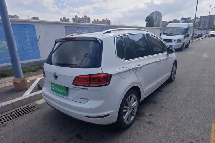 Used Volkswagen Golf Sportsvan 2016 280TSI Automatic Luxury Model Rear Right 45 Deg