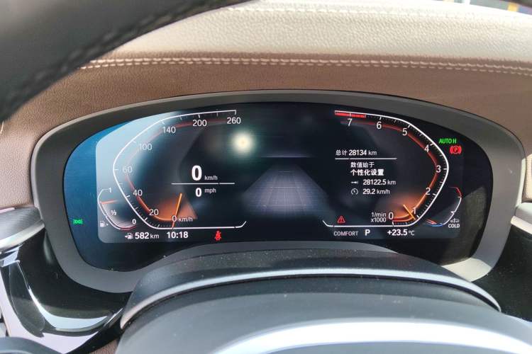 Used BMW 5 Series 2022 Second Facelift 530Li Leading Edition M Sport Package Instrument Cluster