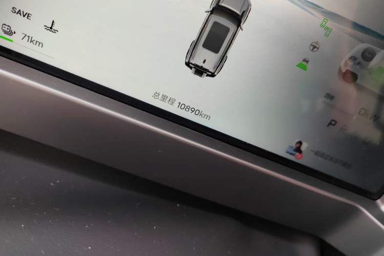 Used JETOUR Traveler C-DM 2024 C-DM 208KM Mountain & Wilderness Edition Odometer Close Up