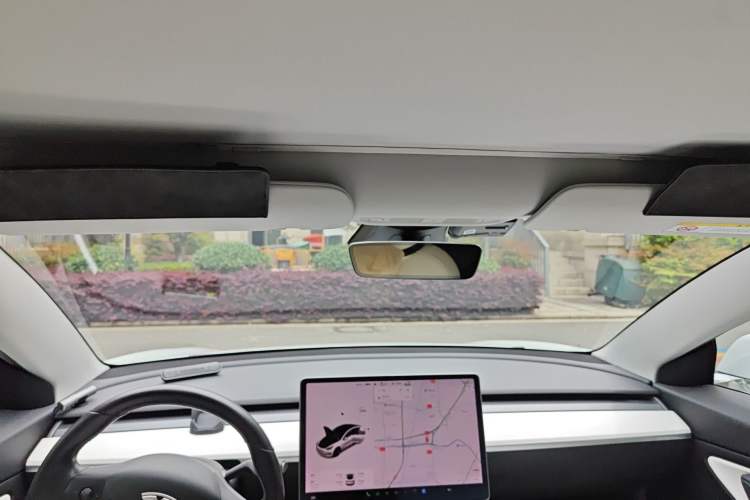 Used Tesla Model 3 2019 Long-Range Rear-Wheel-Drive Version Headliner