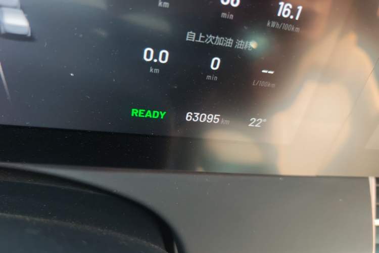 Used Li Auto ONE 2021 Extended-Range 6-Seater Version Odometer Close Up