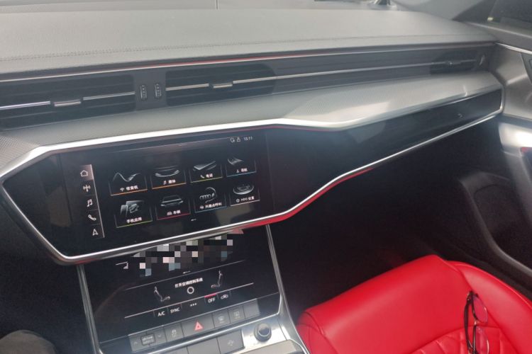 Used Audi A6L New Energy 2020 55 TFSI e quattro Audio And AC Panel