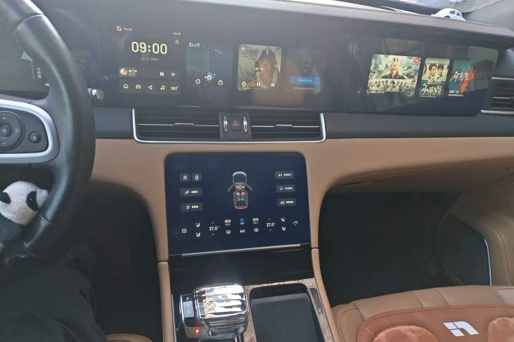 Used Li Auto ONE 2020 Extended-Range 6-Seater Version Audio And AC Panel